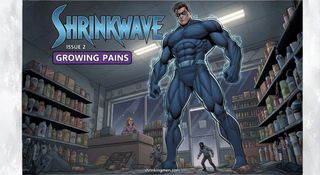 Shrinkwave Comic Issue 2 (PDF and Video Versions) cover